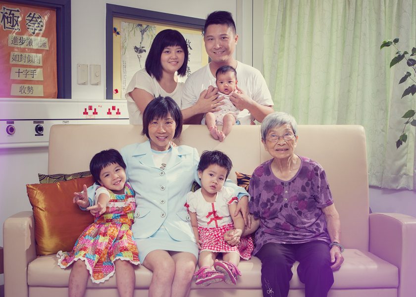 “Life is impermanent. No one knows when they will reach the end of the road. But we still have to treasure the moment and carry on. For a four-generation family, quarrels are inevitable. I just wish my family well-being and harmony.” Ms Lee.